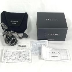$$ SHIMANO シマノ スピニングリール ステラ c3000XG 043924 Bランク