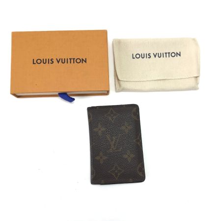  LOUIS VUITTON ルイヴィトン カードケース モノグラム オーガナイザー・ドゥ ポッシュ M60502