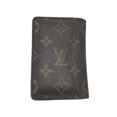  LOUIS VUITTON ルイヴィトン カードケース モノグラム オーガナイザー・ドゥ ポッシュ M60502
