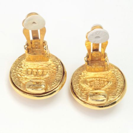  CHANEL シャネル イヤリング ヴィンテージ ゴールド色