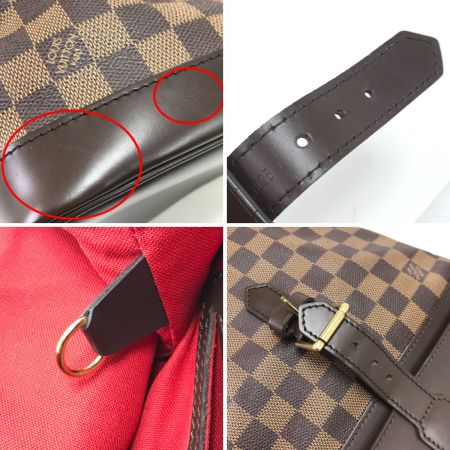  LOUIS VUITTON ルイヴィトン リュック ダミエ・ジェアン ソーホー N51132 ブラウン