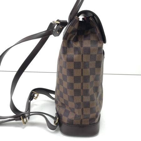  LOUIS VUITTON ルイヴィトン リュック ダミエ・ジェアン ソーホー N51132 ブラウン