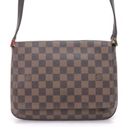 $$ LOUIS VUITTON ルイヴィトン ダミエ ミュゼットタンゴ ショルダーバッグ N51301 Cランク