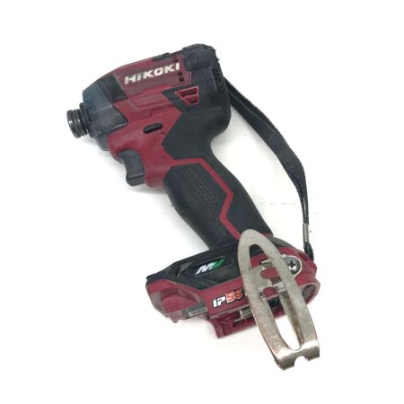  HiKOKI ハイコーキ インパクトドライバ 本体のみ WH36DD スコーピオンレッド