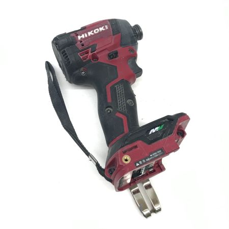  HiKOKI ハイコーキ インパクトドライバ 本体のみ WH36DD スコーピオンレッド