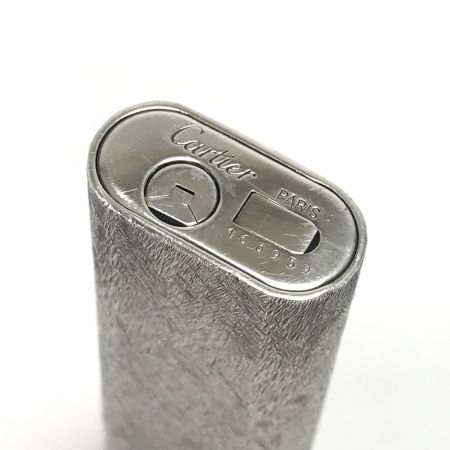  Cartier カルティエ ガスライター オーバル 箱付 シルバー