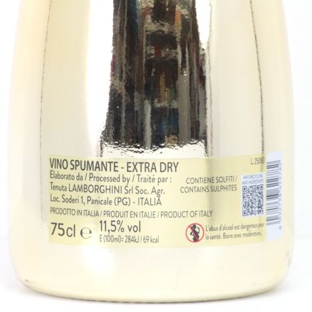  Lamborghini ランボルギーニ スパークリングワイン エクストラドライ ゴールド 750ml 11.5度 未開栓