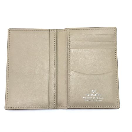  Somes Saddle ソメスサドル 名刺入れ ディアマン カードオーガナイザー DM-65-NT キャメル