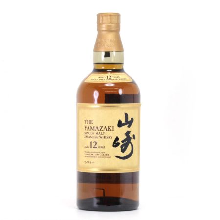 【北海道内限定発送】 SUNTORY サントリー シングルモルトウイスキー 山崎 12年 700ml 43度 未開栓