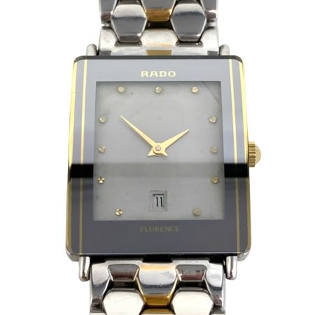  RADO ラドー フローレンス レディースクォーツ腕時計 160.3714.4