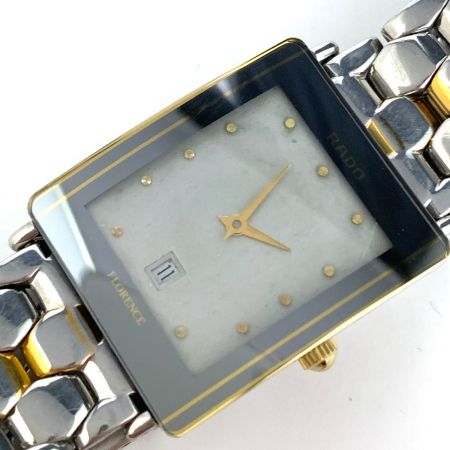  RADO ラドー フローレンス レディースクォーツ腕時計 160.3714.4