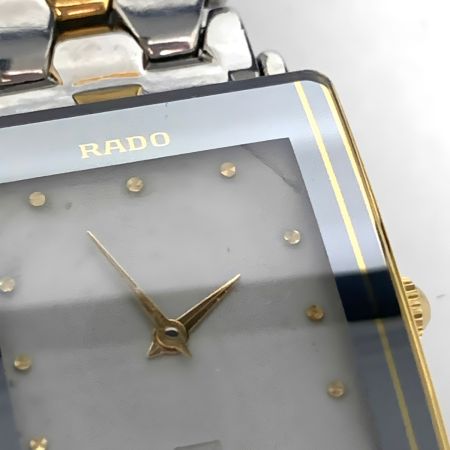 RADO ラドー フローレンス レディースクォーツ腕時計 160.3714.4