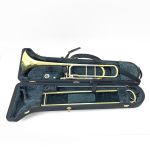 $$ Vincent Bach 楽器 管楽器 テナーバストロンボーン ケース付 ヨゴレ・サビ有 42BO GL Cランク