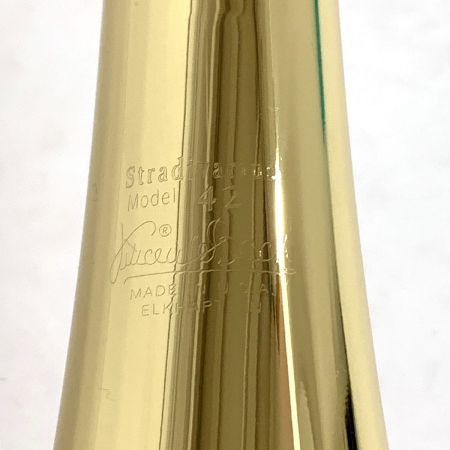  Vincent Bach 楽器 管楽器 テナーバストロンボーン ケース付 ヨゴレ・サビ有 42BO GL