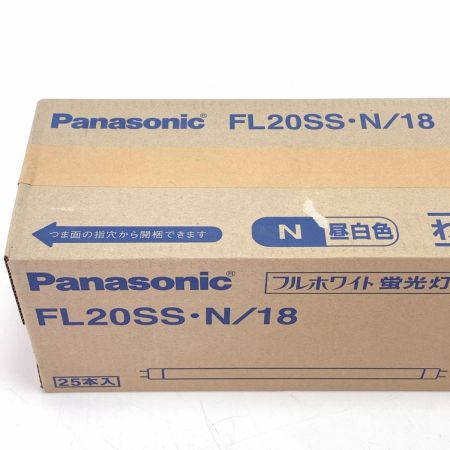  Panasonic パナソニック 蛍光灯 FL20SS N/18 昼白色 25本入り