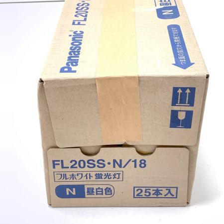  Panasonic パナソニック 蛍光灯 FL20SS N/18 昼白色 25本入り