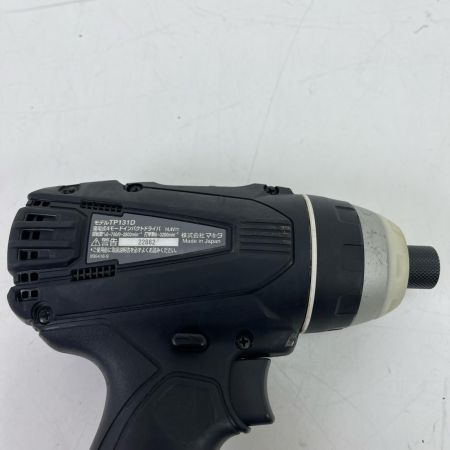 MAKITA マキタ 充電式4モードインパクトドライバ 充電器・充電池付 TP131DRFXB ブラック