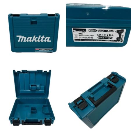MAKITA マキタ 充電式4モードインパクトドライバ 充電器・充電池付 TP131DRFXB ブラック