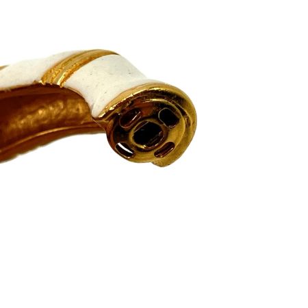  Kenneth Jay Lane ケネス・ジェイ・レーン バングル 内側KENNETH LANE刻印 white