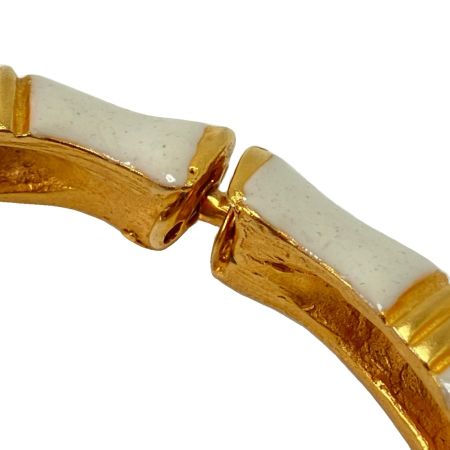  Kenneth Jay Lane ケネス・ジェイ・レーン バングル 内側KENNETH LANE刻印 white