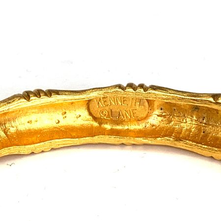  Kenneth Jay Lane バングル KENNETHLANE刻印有り
