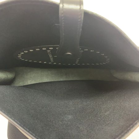  HERMES エルメス エブリン2GM トワル・ハンター ショルダーバッグ ブラック