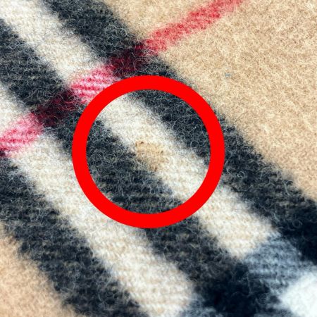  Burberrys バーバリーズ ベージュ チェック LAMBS WOOL  ベージュ