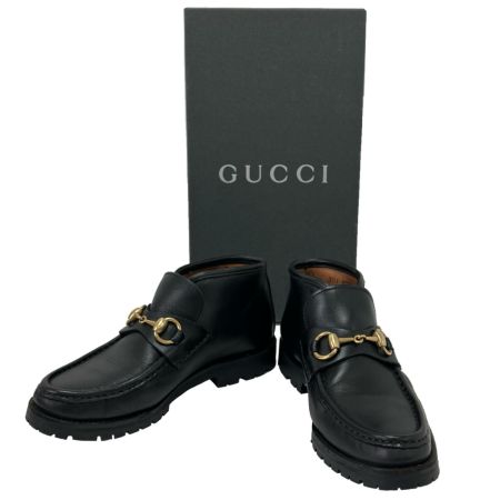  GUCCI グッチ チャッカブーツ 22cm 104 0088 ブラック