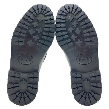  GUCCI グッチ チャッカブーツ 22cm 104 0088 ブラック