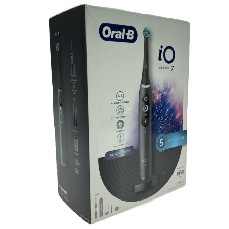  BRAUN ブラウン 電動歯ブラシ Oral-B iO7 ブラックオニキス  iOM7.2J2.2BD BK
