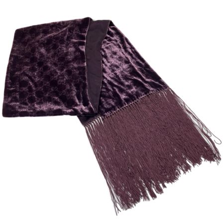  GUCCI グッチ ショール GG柄  パープル