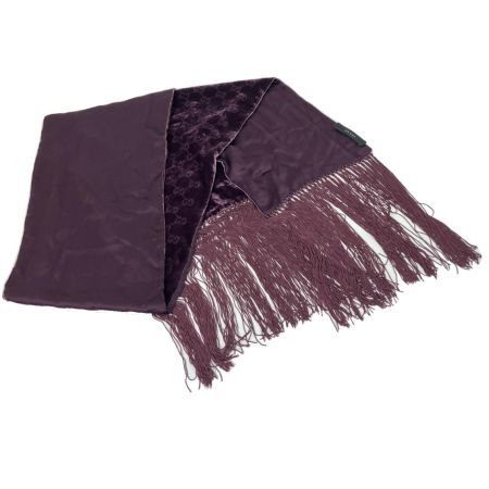  GUCCI グッチ ショール GG柄  パープル