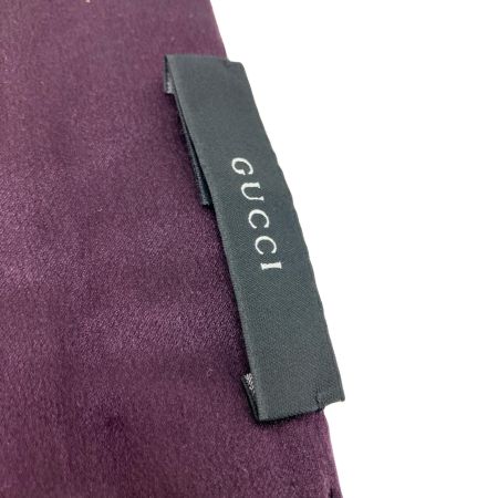  GUCCI グッチ ショール GG柄  パープル