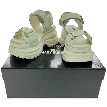  Lily Brown Lily Brown×MARY QUANT デイジーロゴモチーフスニーカーソールサンダル Sサイズ LWGS254301