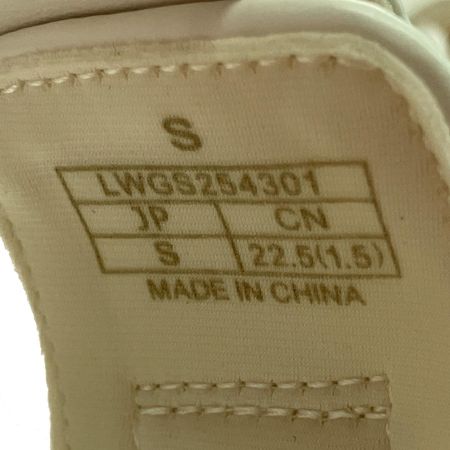  Lily Brown Lily Brown×MARY QUANT デイジーロゴモチーフスニーカーソールサンダル Sサイズ LWGS254301