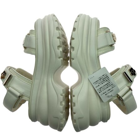  Lily Brown Lily Brown×MARY QUANT デイジーロゴモチーフスニーカーソールサンダル Sサイズ LWGS254301