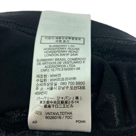  BURBERRY LONDON バーバリーロンドン 半袖Tシャツ Lサイズ  ブラック