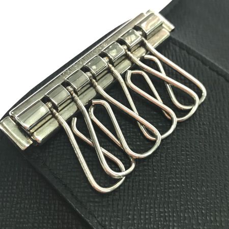  LOUIS VUITTON ルイヴィトン キーケース ダミエ・グラフィット ミュルティクレ6 イニシャル刻印あり N62662 グレー