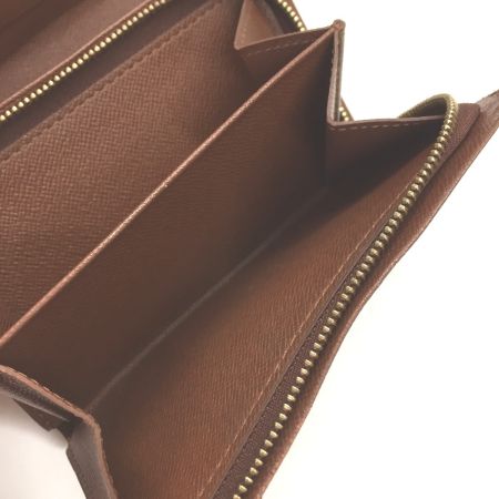  LOUIS VUITTON ルイヴィトン 2つ折り財布 モノグラム ポルト モネ・ビエ トレゾール M61730 ブラウン