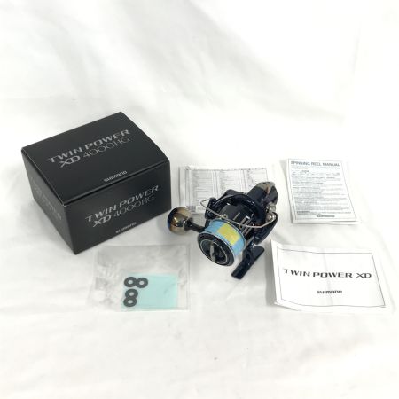  SHIMANO シマノ ツインパワーXD 4000HG キズ汚れ有 釣り用品 リール スピニングリール 04292