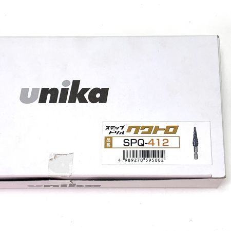  unika ユニカ ステップドリル クワトロ SPQ-412×5本セット