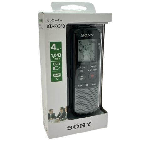  SONY ソニー ICレコーダー ボイスレコーダー ICD-PX240