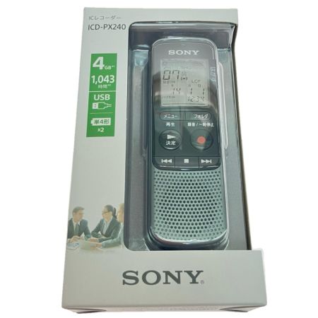  SONY ソニー ICレコーダー ボイスレコーダー ICD-PX240