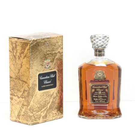  Canadian Club カナディアンクラブ Classic 12年 750ml 40度 箱付 未開栓