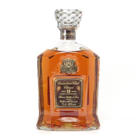  Canadian Club カナディアンクラブ Classic 12年 750ml 40度 箱付 未開栓