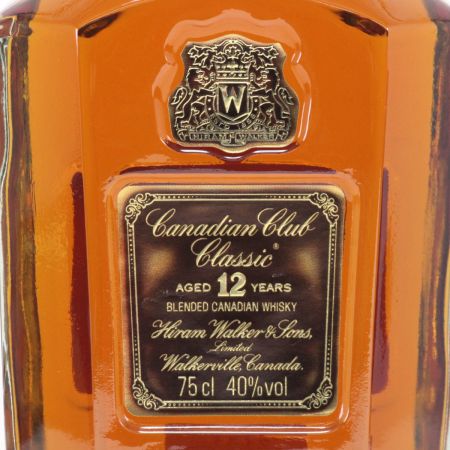  Canadian Club カナディアンクラブ Classic 12年 750ml 40度 箱付 未開栓