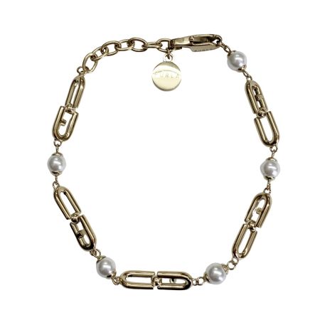  FURLA フルラ パール風ブレスレット 17-20cm FJ0928BTU