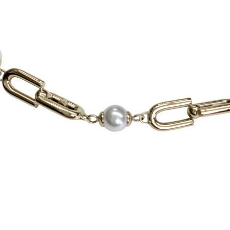  FURLA フルラ パール風ブレスレット 17-20cm FJ0928BTU