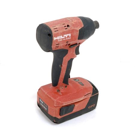  Hilti ヒルティ HILTI 充電式インパクトドライバ SID 4-A22 レッド 動作確認済