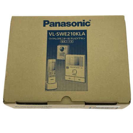  Panasonic パナソニック ワイヤレスモニター付きテレビドアホン VL-SWE210KLA